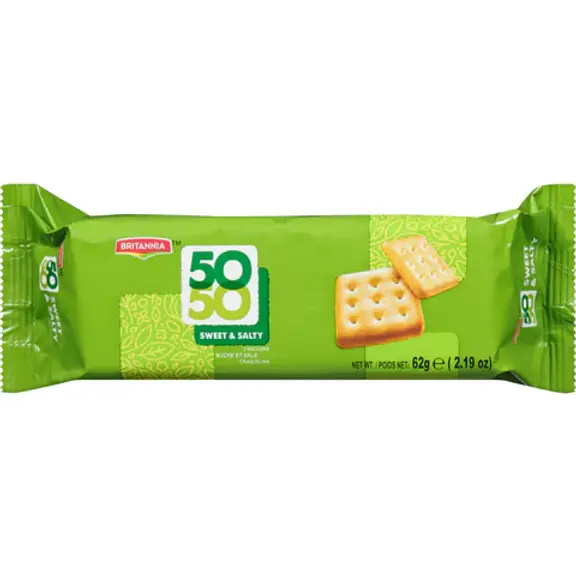 Britannia fifty fifty 62 g