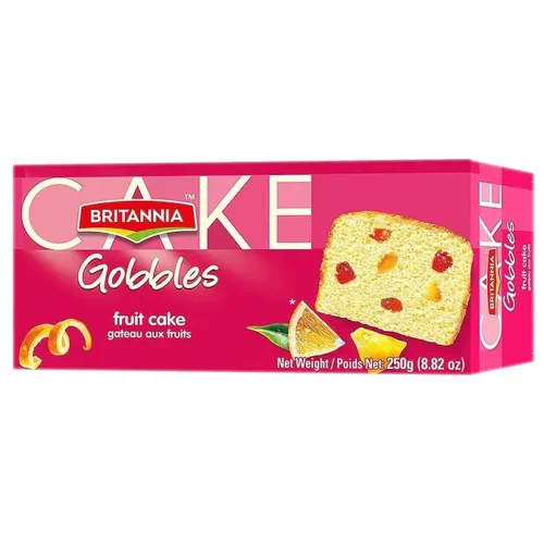 Britannia gobbles fruit cake 250g