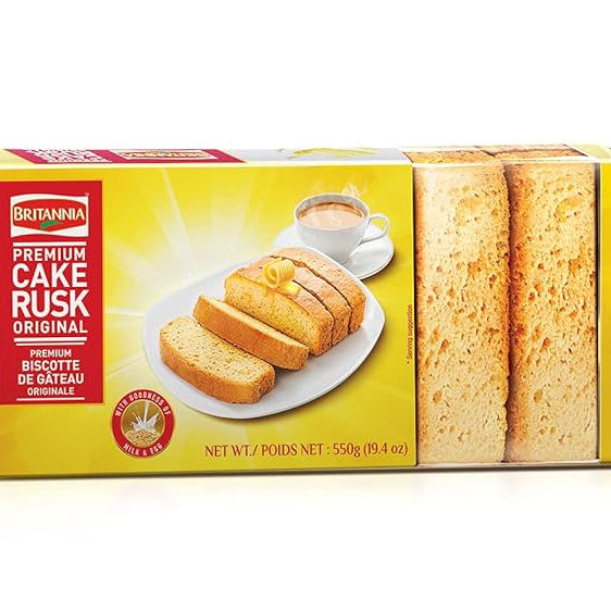 Britannia premium cake rusk 550g