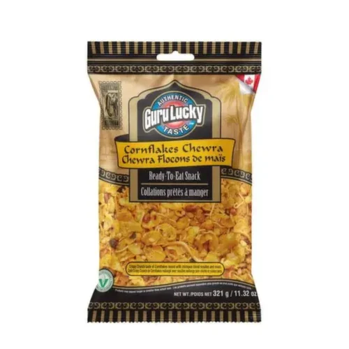 Guru lucky cornflakes chewra 321g