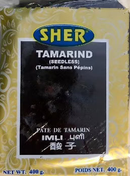 Sher Seedless Tamarind 400g